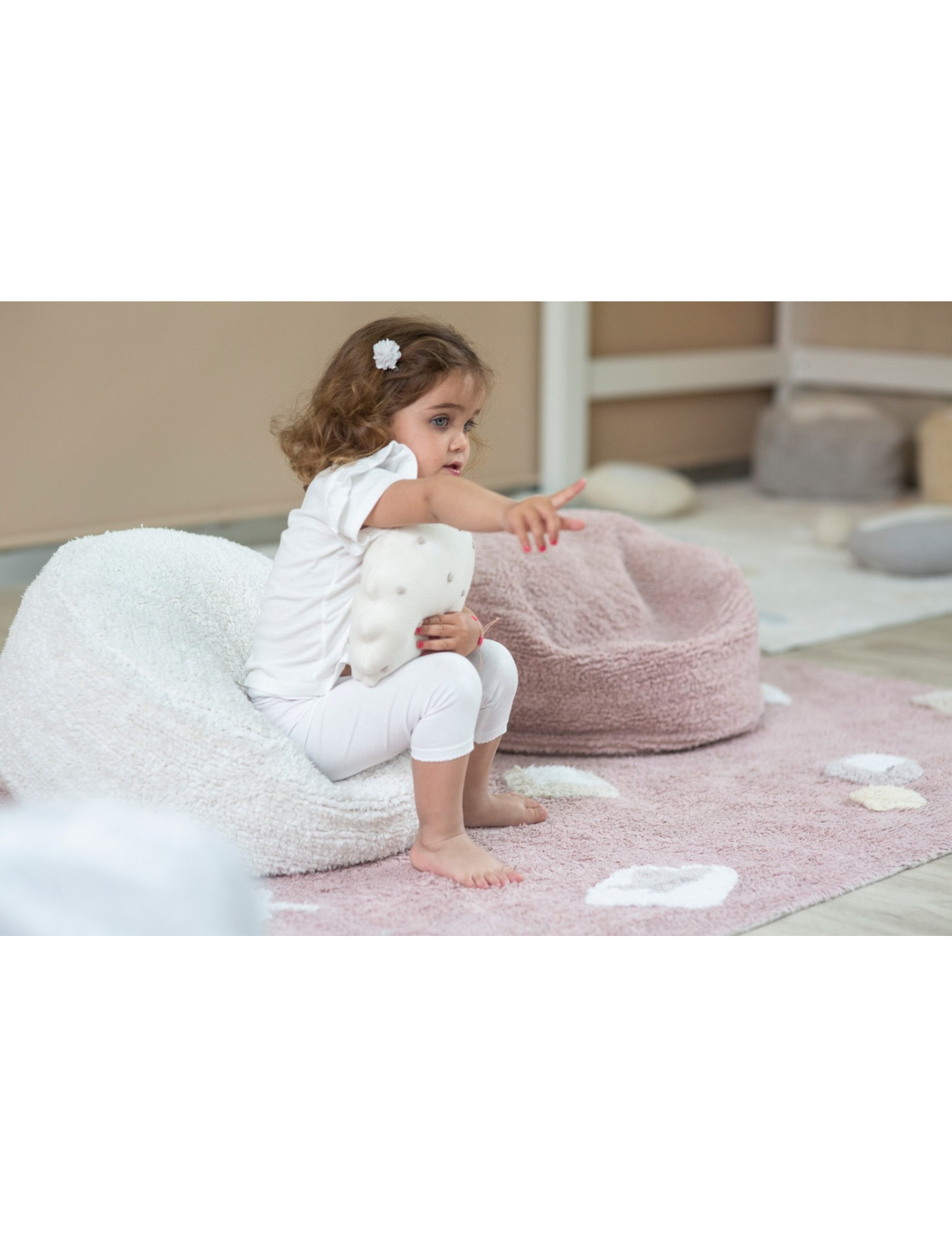 Lorena Canals Pufa Chill Ivory