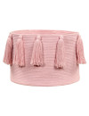 Lorena Canals Kosz dekoracyjny Tassels Pink