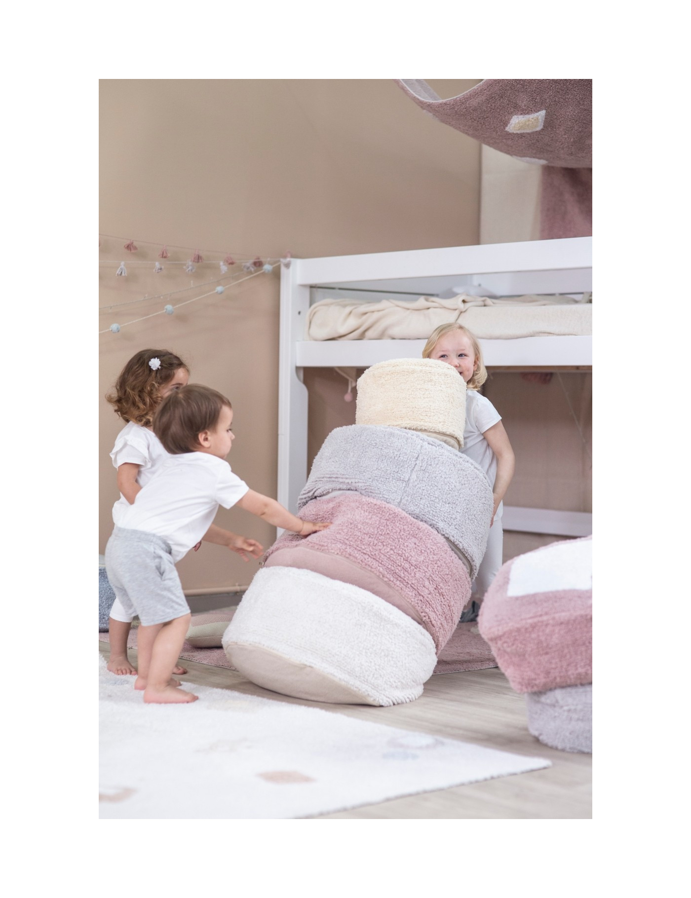 Lorena Canals Pufa Chill Ivory
