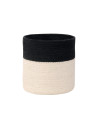 Lorena Canals Kosz dekoracyjny Basket Dual Black Natural