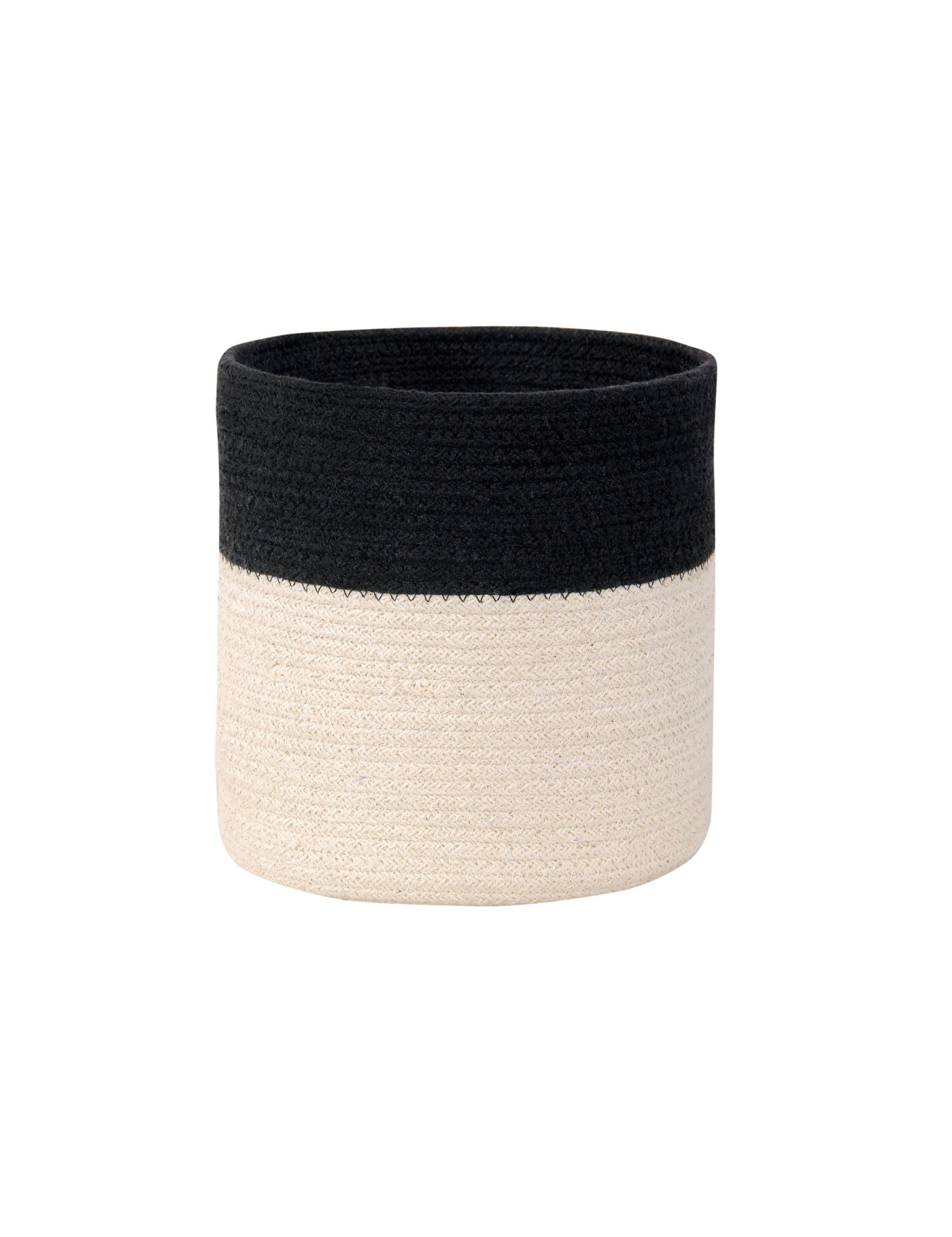 Lorena Canals Kosz dekoracyjny Basket Dual Black Natural