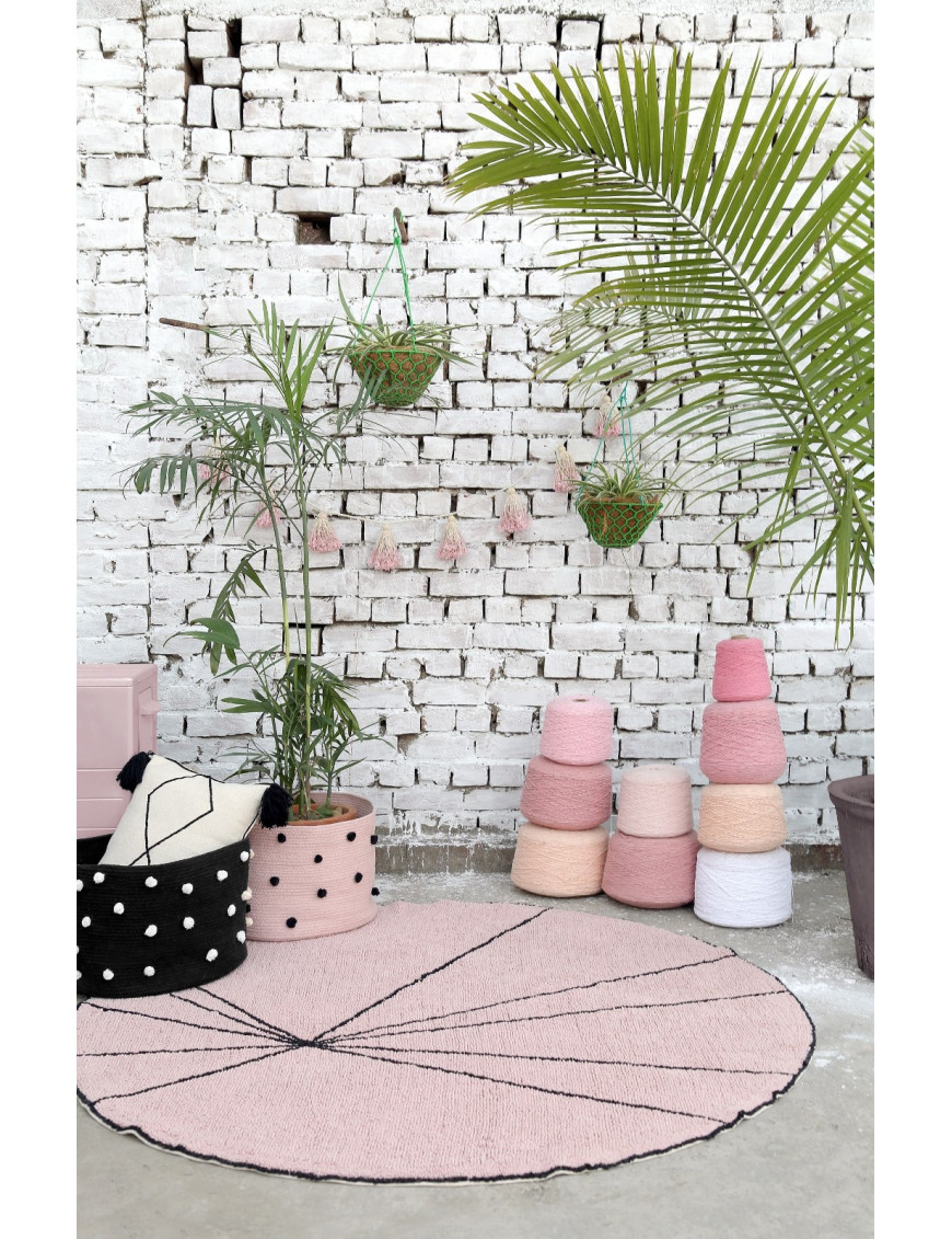Lorena Canals Kosz dekoracyjny Pebbles Vintage Nude