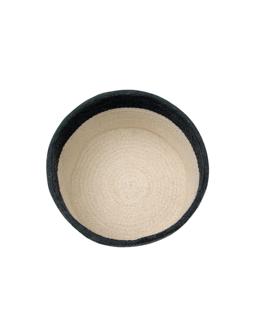 Lorena Canals Kosz dekoracyjny Basket Dual Black Natural