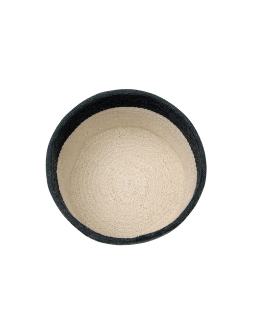 Lorena Canals Kosz dekoracyjny Basket Dual Black Natural
