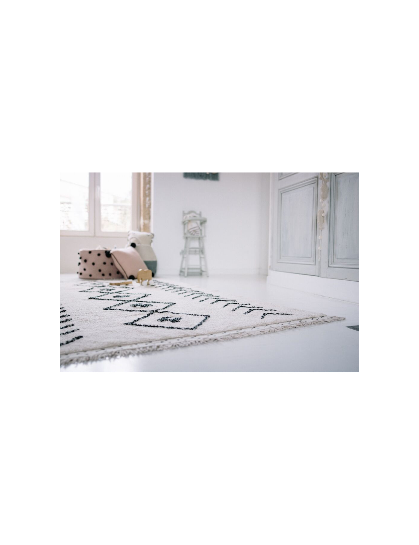 Lorena Canals Kosz dekoracyjny Pebbles Vintage Nude