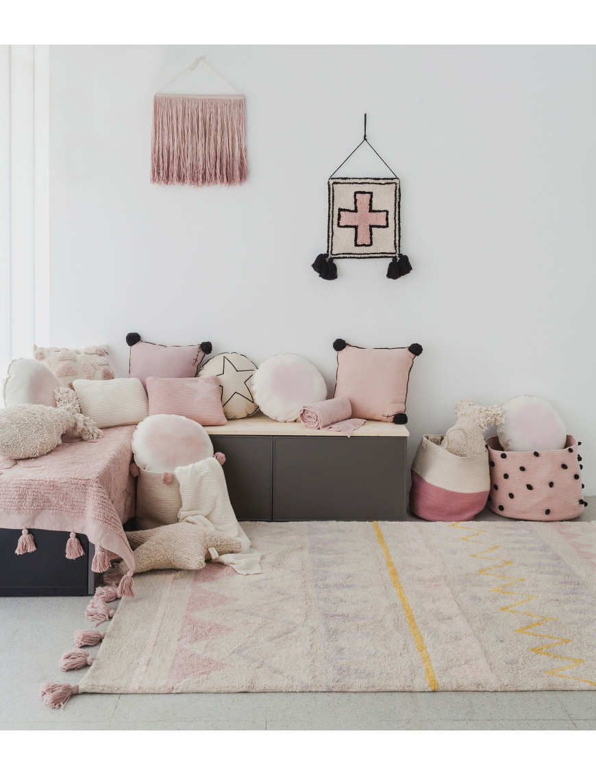 Lorena Canals Kosz dekoracyjny Pebbles Vintage Nude