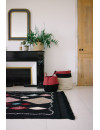 Lorena Canals Kosz dekoracyjny Zoco Black/Aubergine