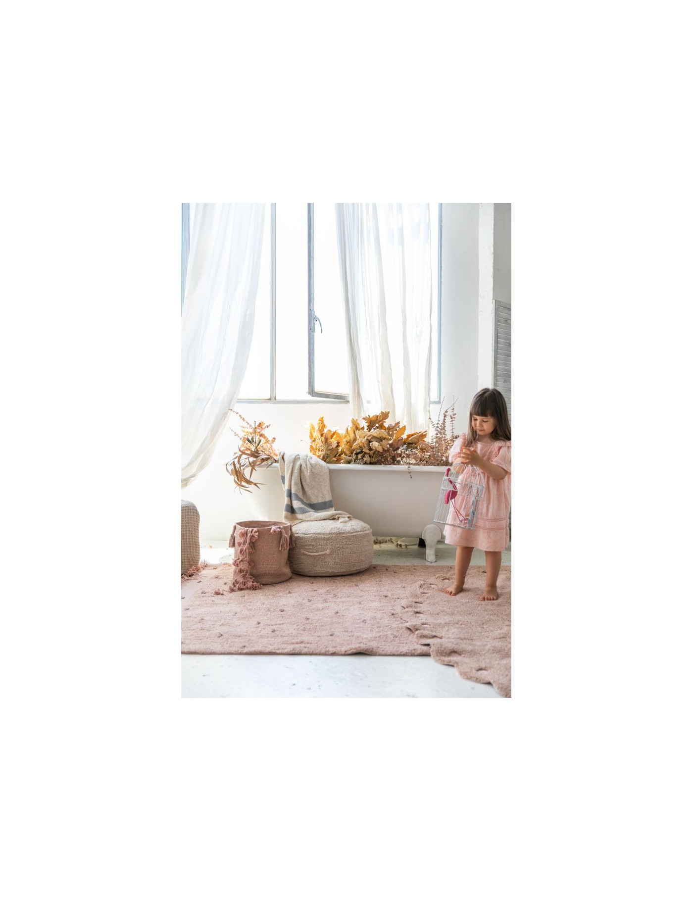 Lorena Canals Kosz Woody Vintage Nude