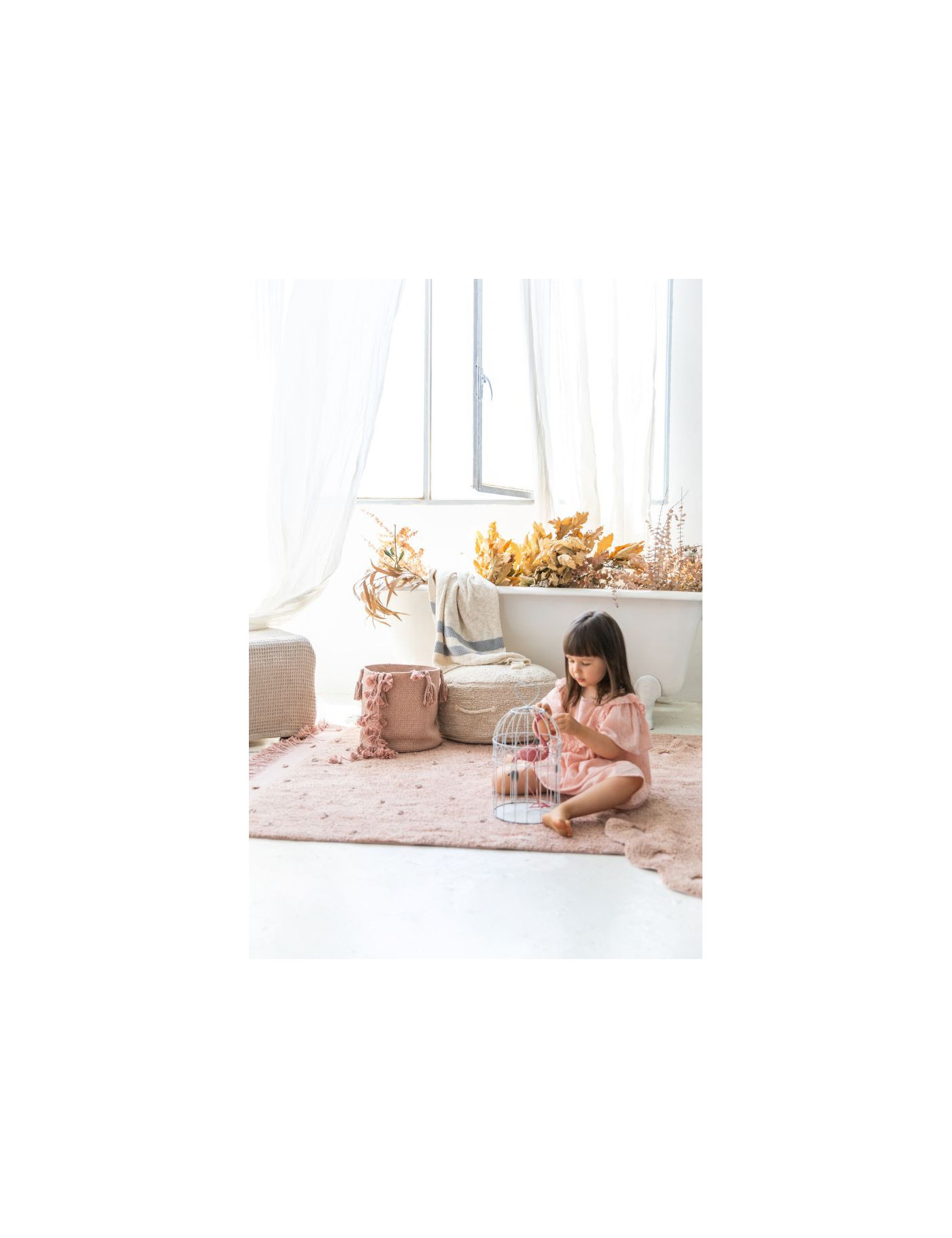 Lorena Canals Kosz Woody Vintage Nude