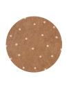 Dywan do prania Round Dot Chestnut 140cm