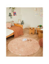 Dywan do prania okrągły Dot Rose Ø140cm Dywan do prania okrągły Dot Rose Ø140cm