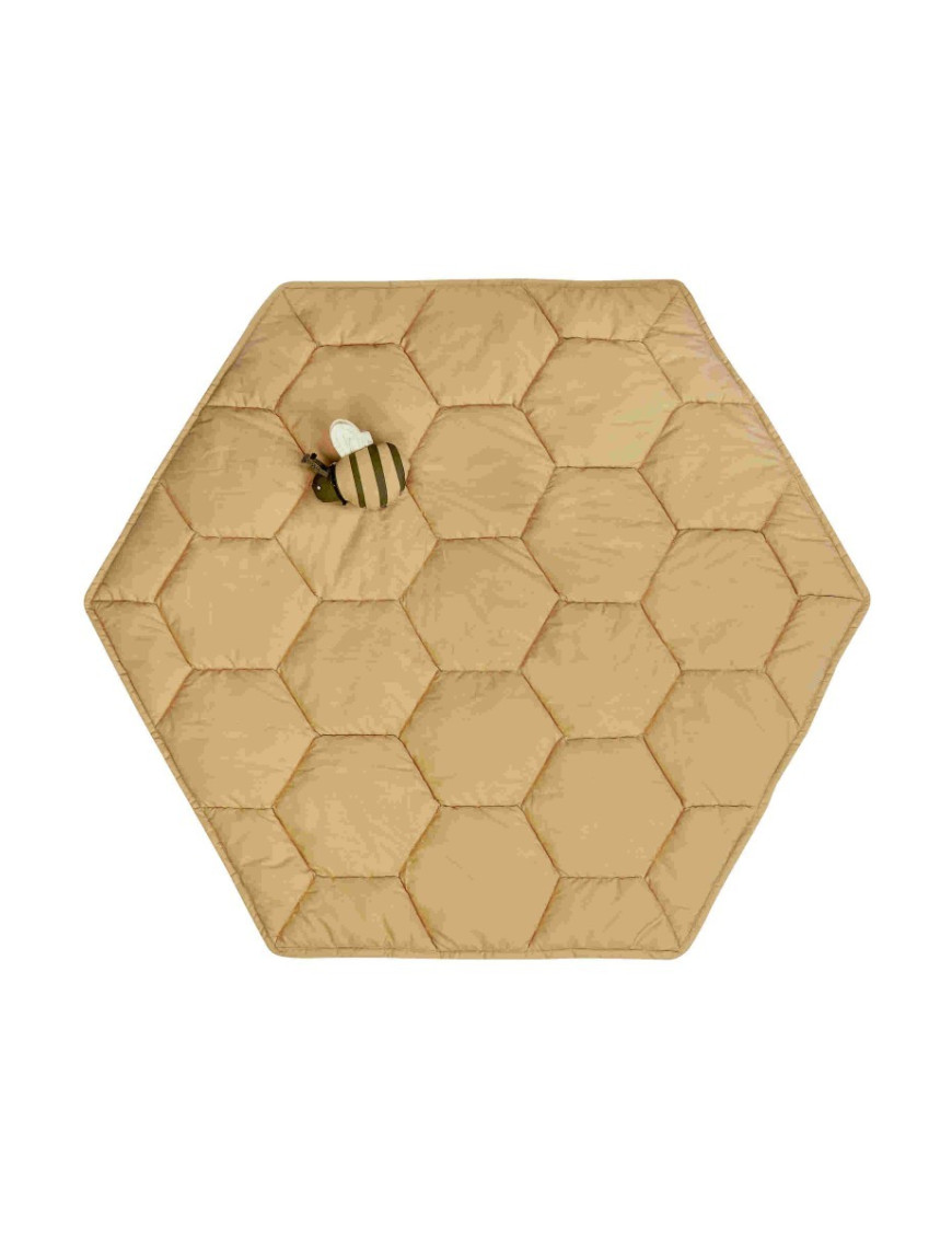 Mata do zabawy Honeycomb 100 x 100 cm, Planet Bee, Lorena Canals