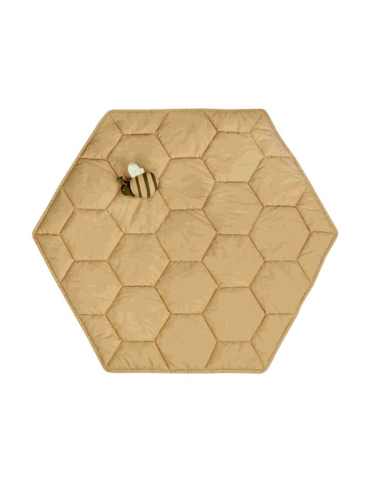 Mata do zabawy Honeycomb 100 x 100 cm, Planet Bee, Lorena Canals