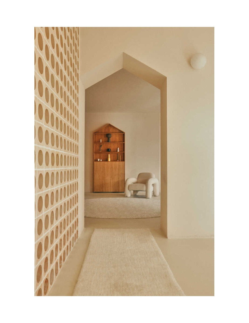 Wełniany dywan Runner Natural, 70 x 200 cm,  Lorena Canals