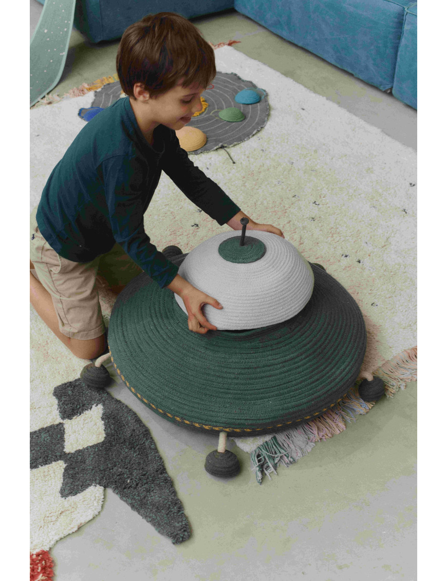 Kosz dekoracyjny na zabawki UFO, "Mom, I want to be an astronaut" Lorena Canals Kosz dekoracyjny na zabawki UFO, "Mom, I want to be an astronaut" Lorena Canals