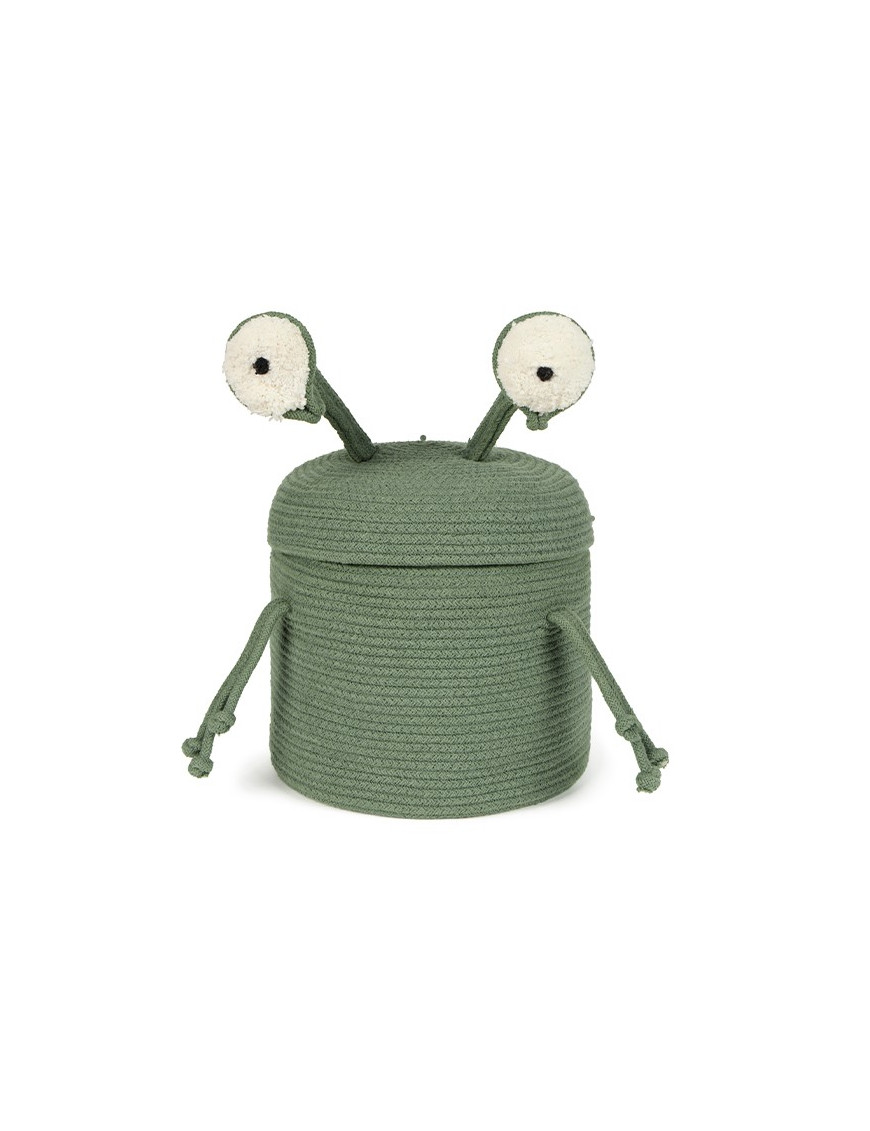 Kosz dekoracyjny Alien Zog, "Mom, I want to be an astronaut" Lorena Canals