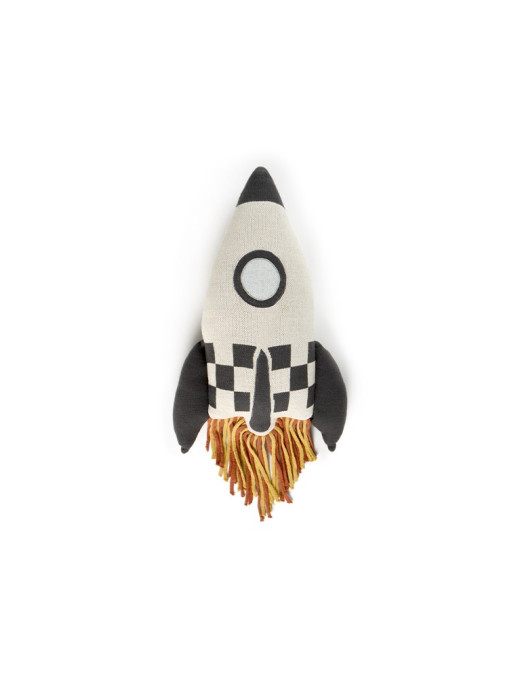 Poduszka rakieta Rocket M,  "Mom, I want to be an astronaut" Lorena Canals