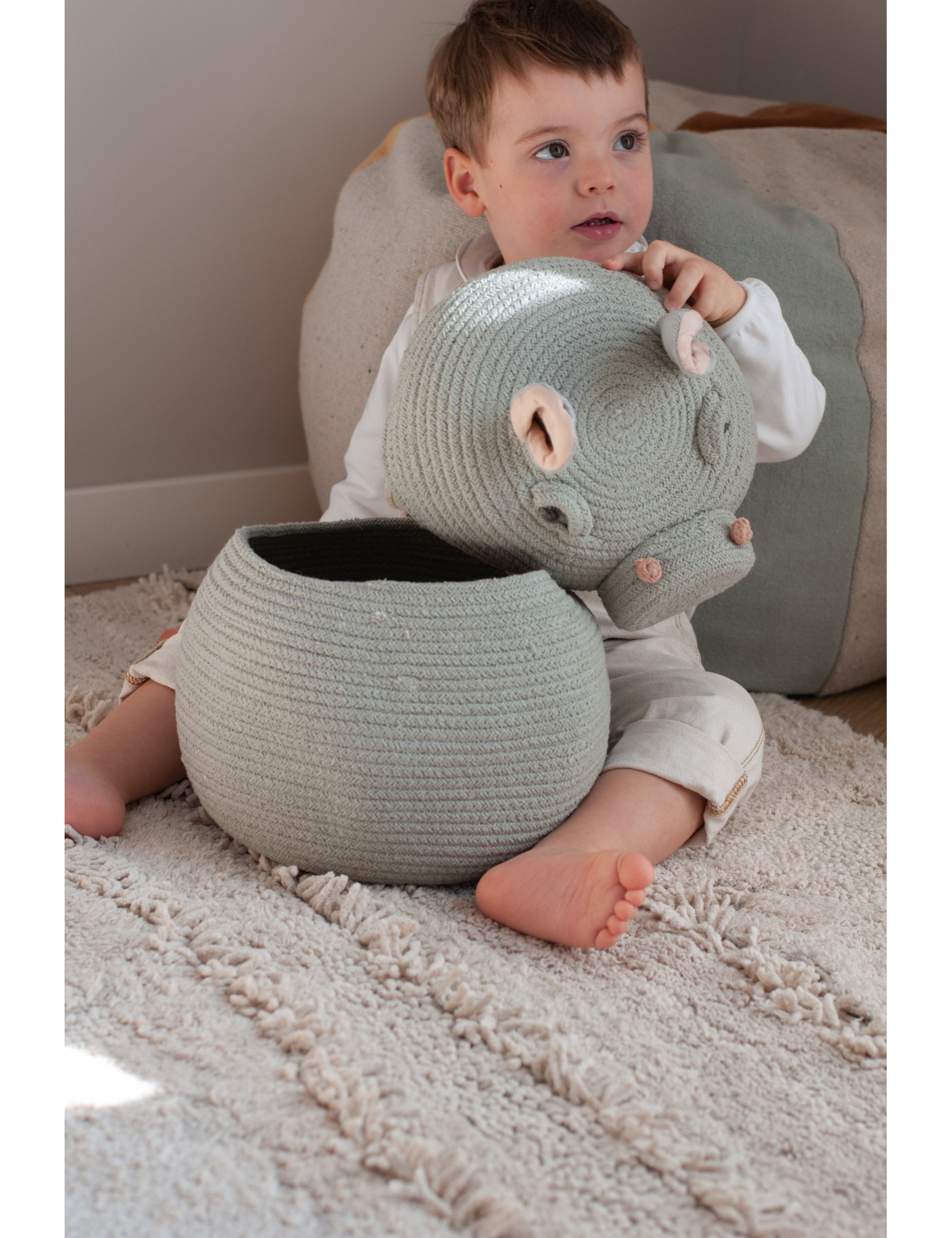 Kosz Hipopotam Henry the Hippo Lorena Canals