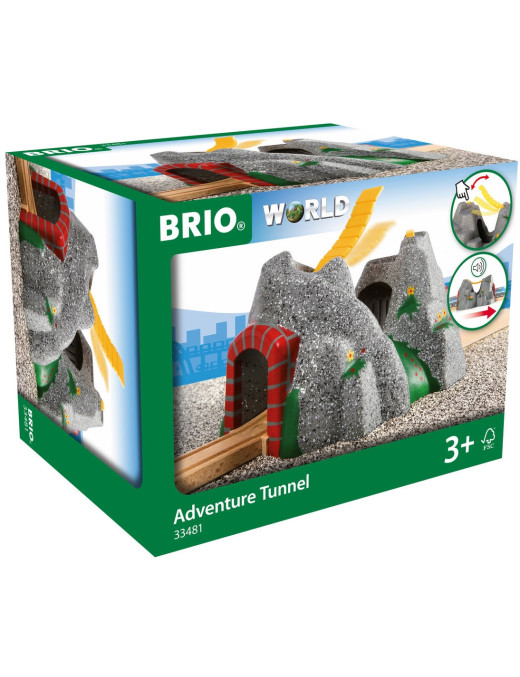 BRIO WORLD Magiczny tunel skalny 10 elementów