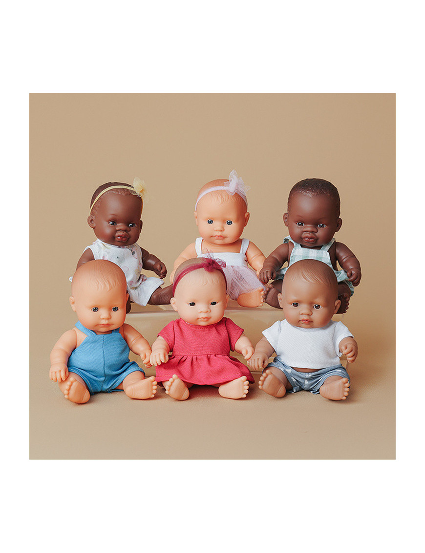 Miniland Lalka AFRYKANKA 21 cm My Friends & Me