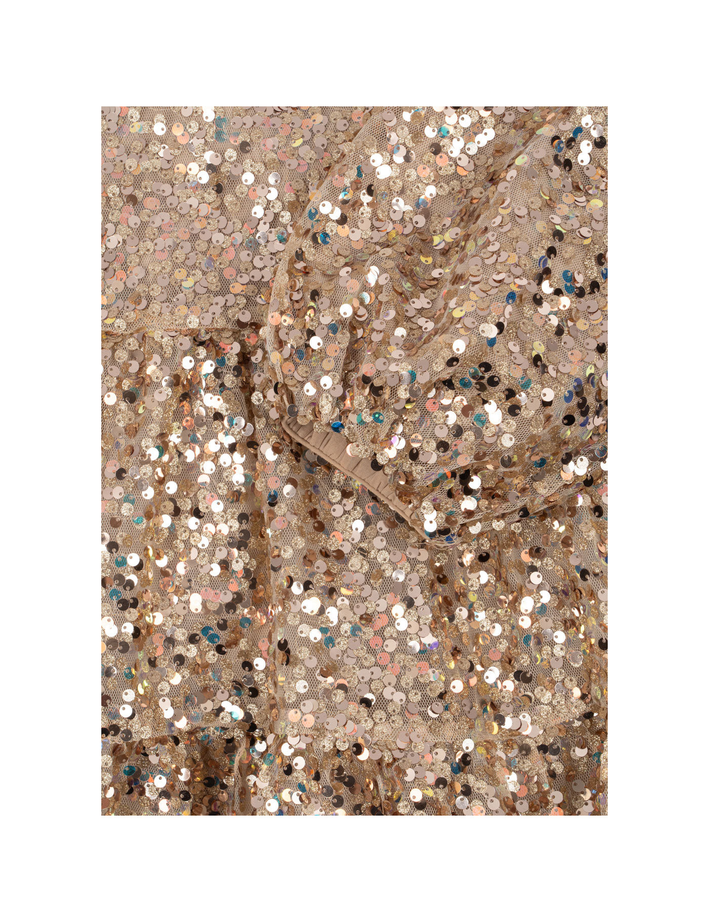 Sukienka cekinowa Lila Gold Glitter Konges Slojd Sukienka cekinowa Lila Gold Glitter Konges Slojd
