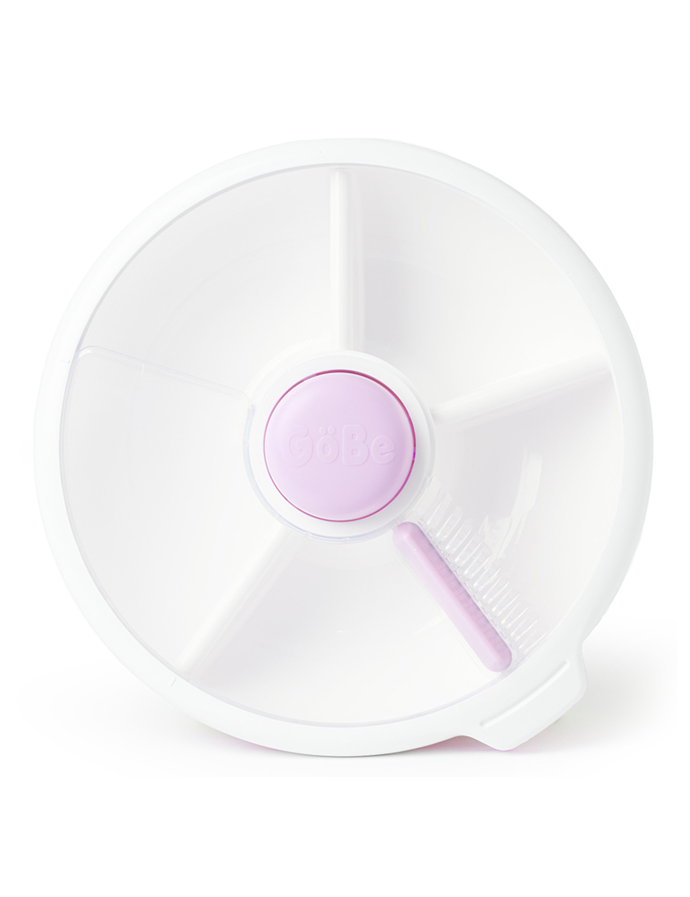 GoBe Duży pojemnik na przekąski Snack Spinner Taro Purple GoBe Duży pojemnik na przekąski Snack Spinner Taro Purple