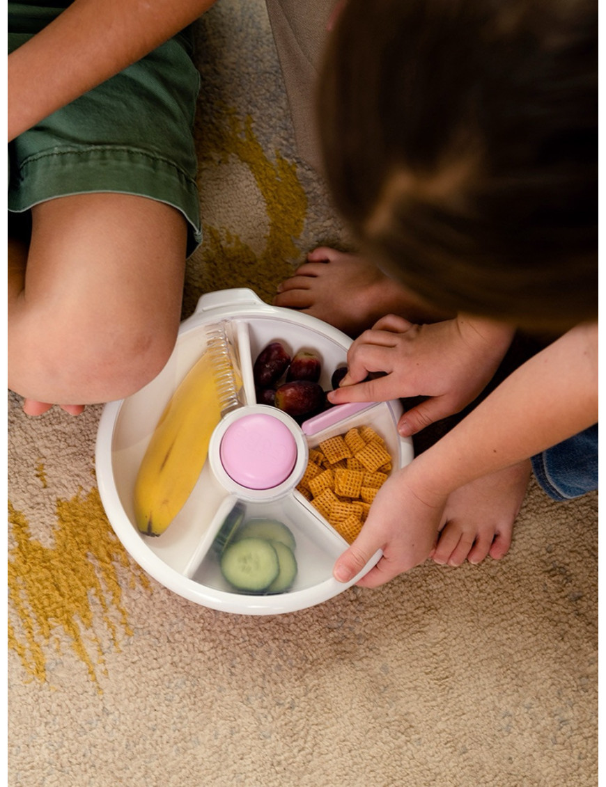 GoBe Duży pojemnik na przekąski Snack Spinner Taro Purple GoBe Duży pojemnik na przekąski Snack Spinner Taro Purple