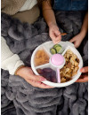 GoBe Duży pojemnik na przekąski Snack Spinner Taro Purple GoBe Duży pojemnik na przekąski Snack Spinner Taro Purple