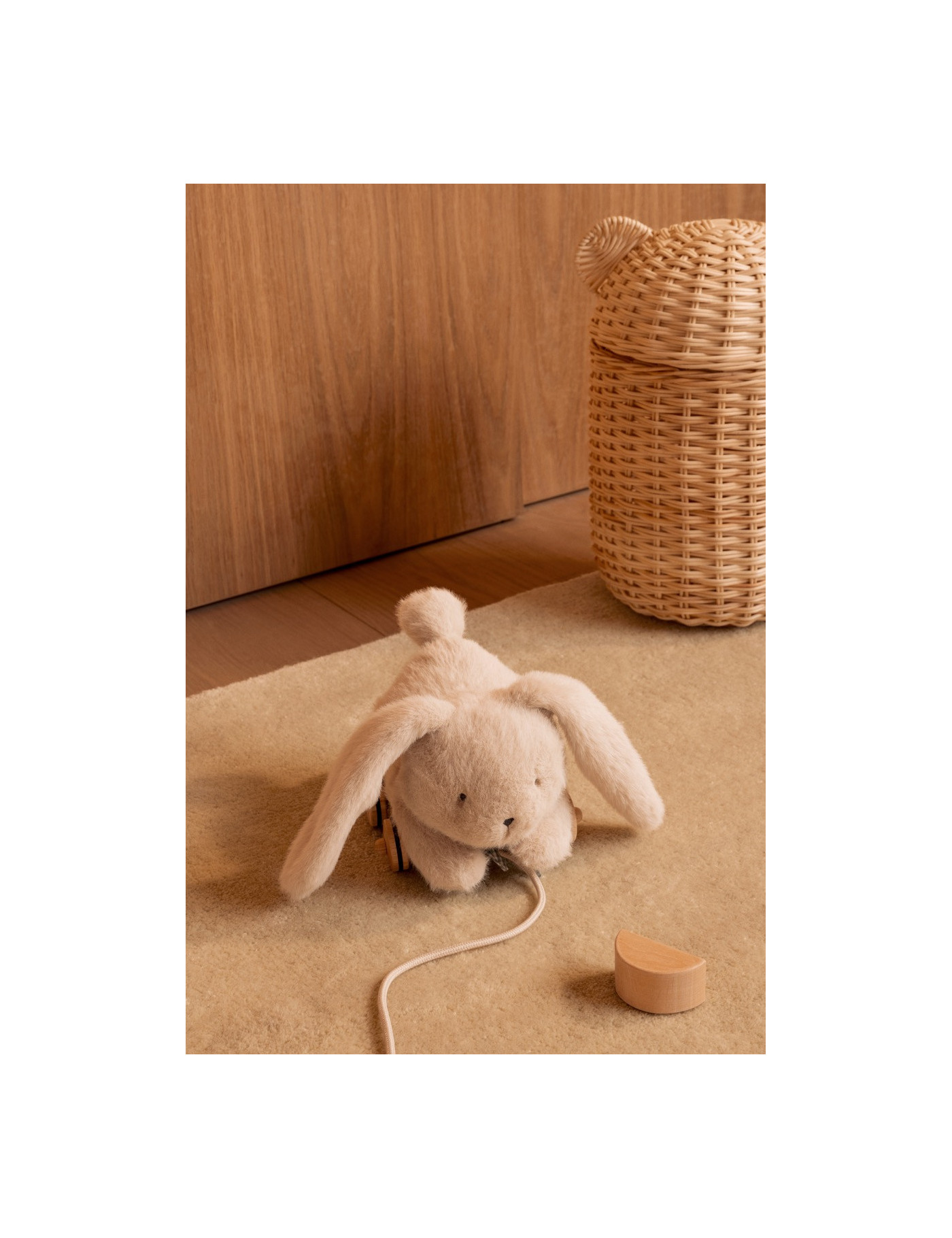 Pluszowy króliczek do ciągnięcia PERA RABBIT Liewood Pluszowy króliczek do ciągnięcia PERA RABBIT Liewood