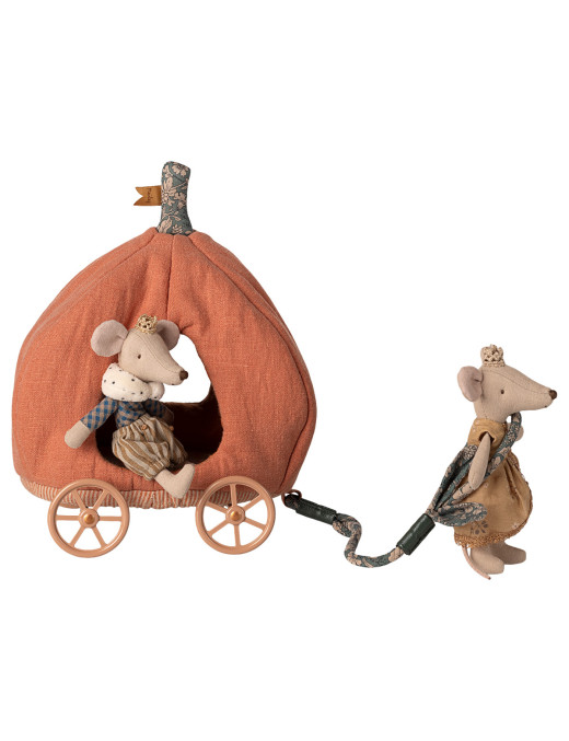 Karoca dynia dla myszek Maileg - PUMPKIN CARRIAGE