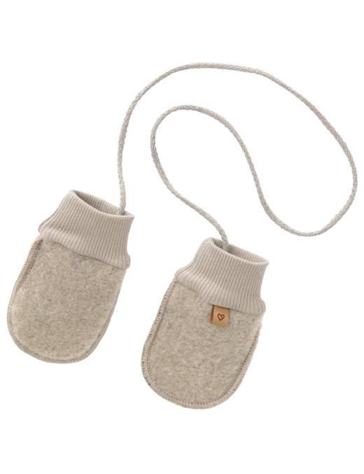 Rękawiczki dziecięce wełniane Sierra beige Zaffiro