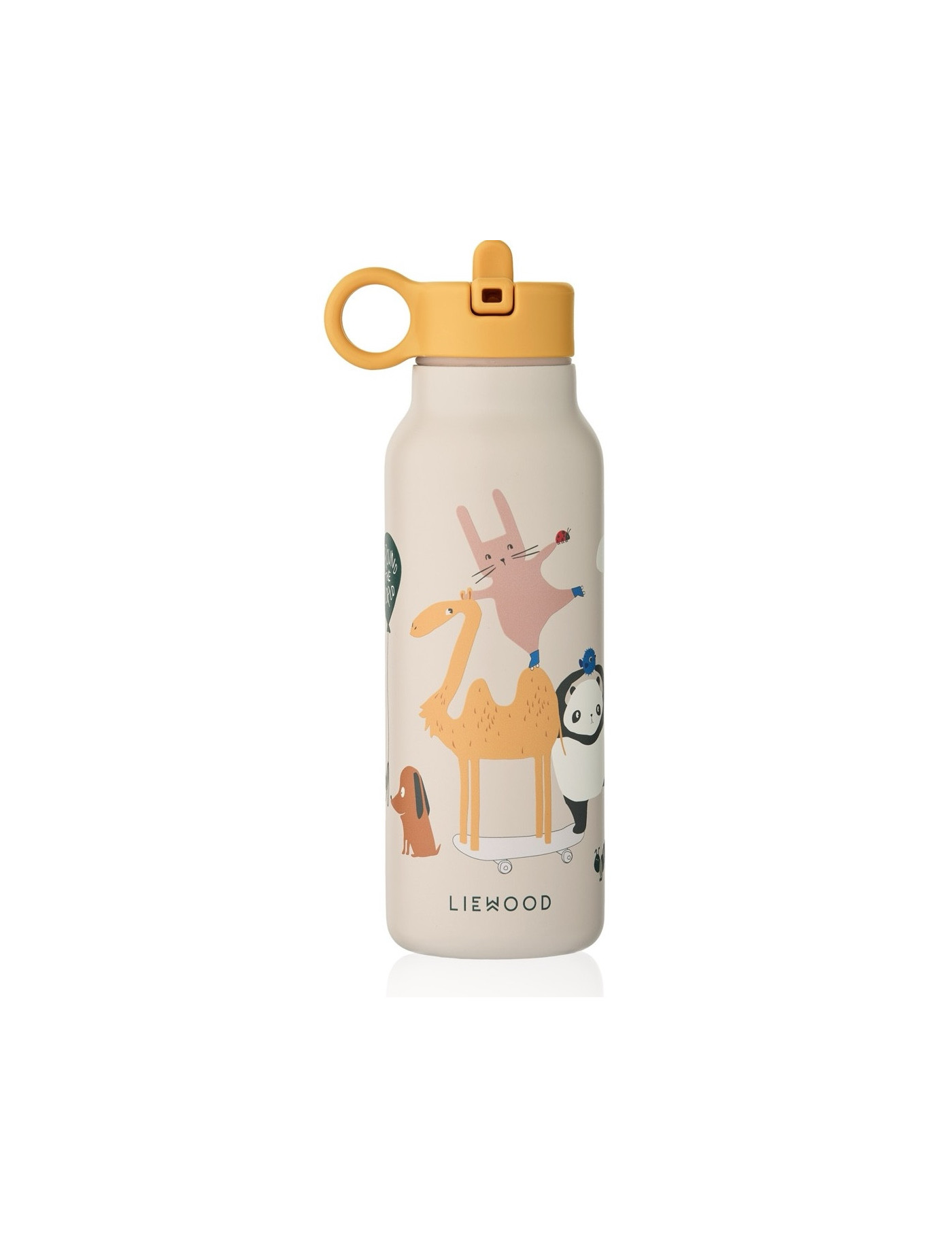 Butelka termiczna na wodę Falk 350 ml Around the World / Sandy