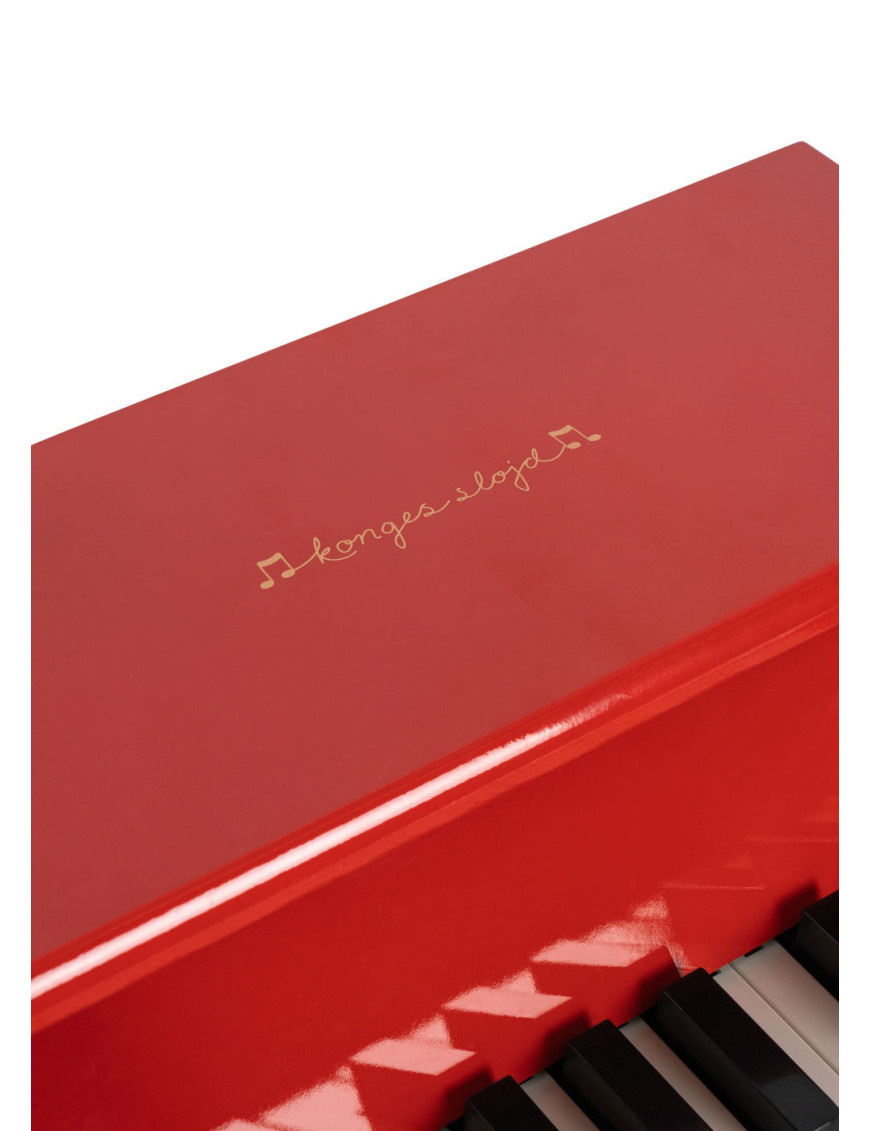 Konges Sløjd, Drewniane pianino dla dzieci, Red Konges Sløjd, Drewniane pianino dla dzieci, Red