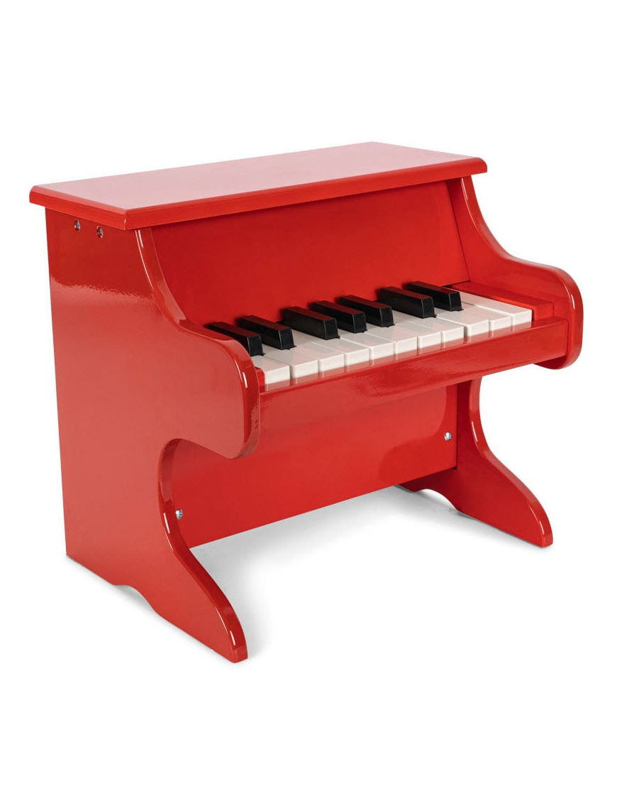 Konges Sløjd, Drewniane pianino dla dzieci, Red Konges Sløjd, Drewniane pianino dla dzieci, Red