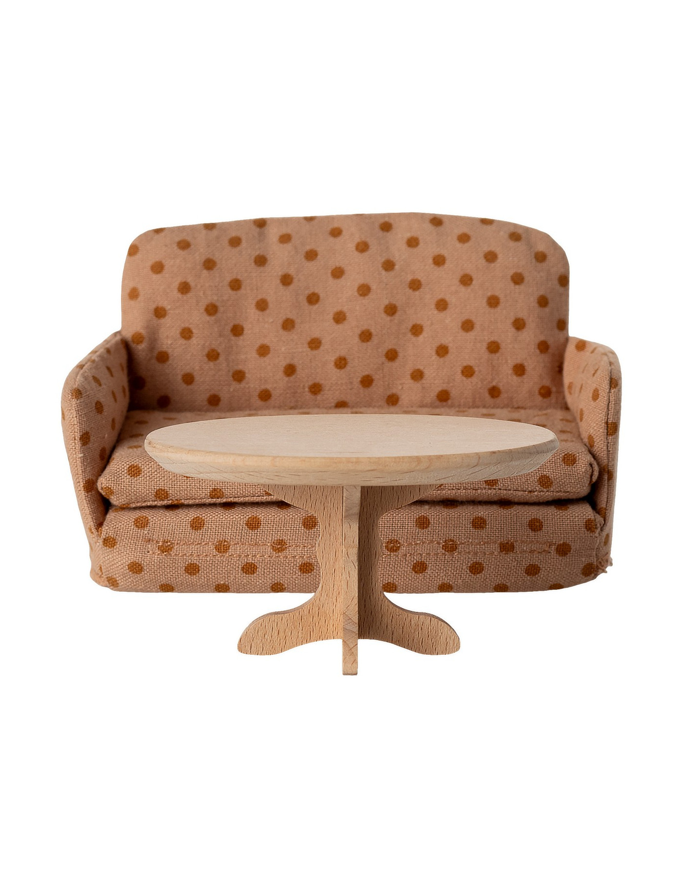 Maileg Oval coffee table, Mouse - Nature Maileg Oval coffee table, Mouse - Nature