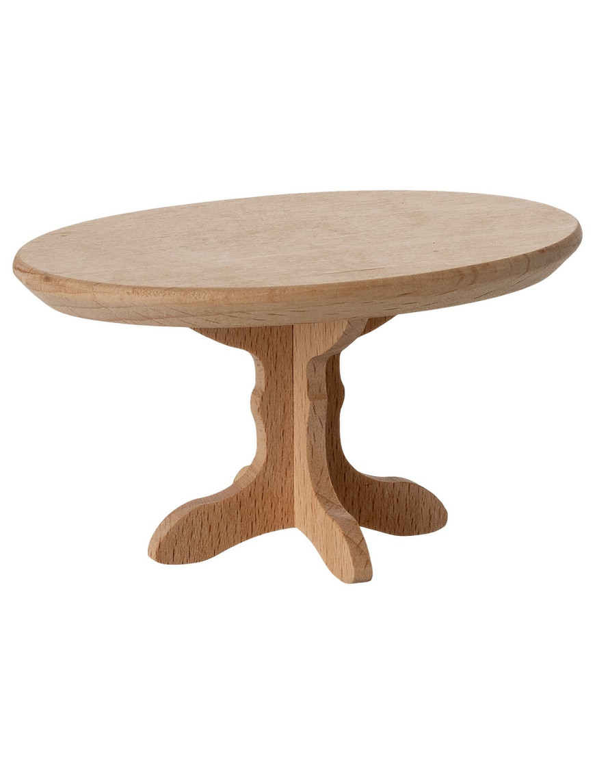 Maileg Oval coffee table, Mouse - Nature Maileg Oval coffee table, Mouse - Nature
