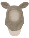 HUTTEliHUT – Ciepła kominiarka Teddy z uszkami Camel