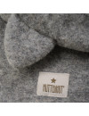 HUTTEliHUT – Wełniana kominiarka z uszkami Grey