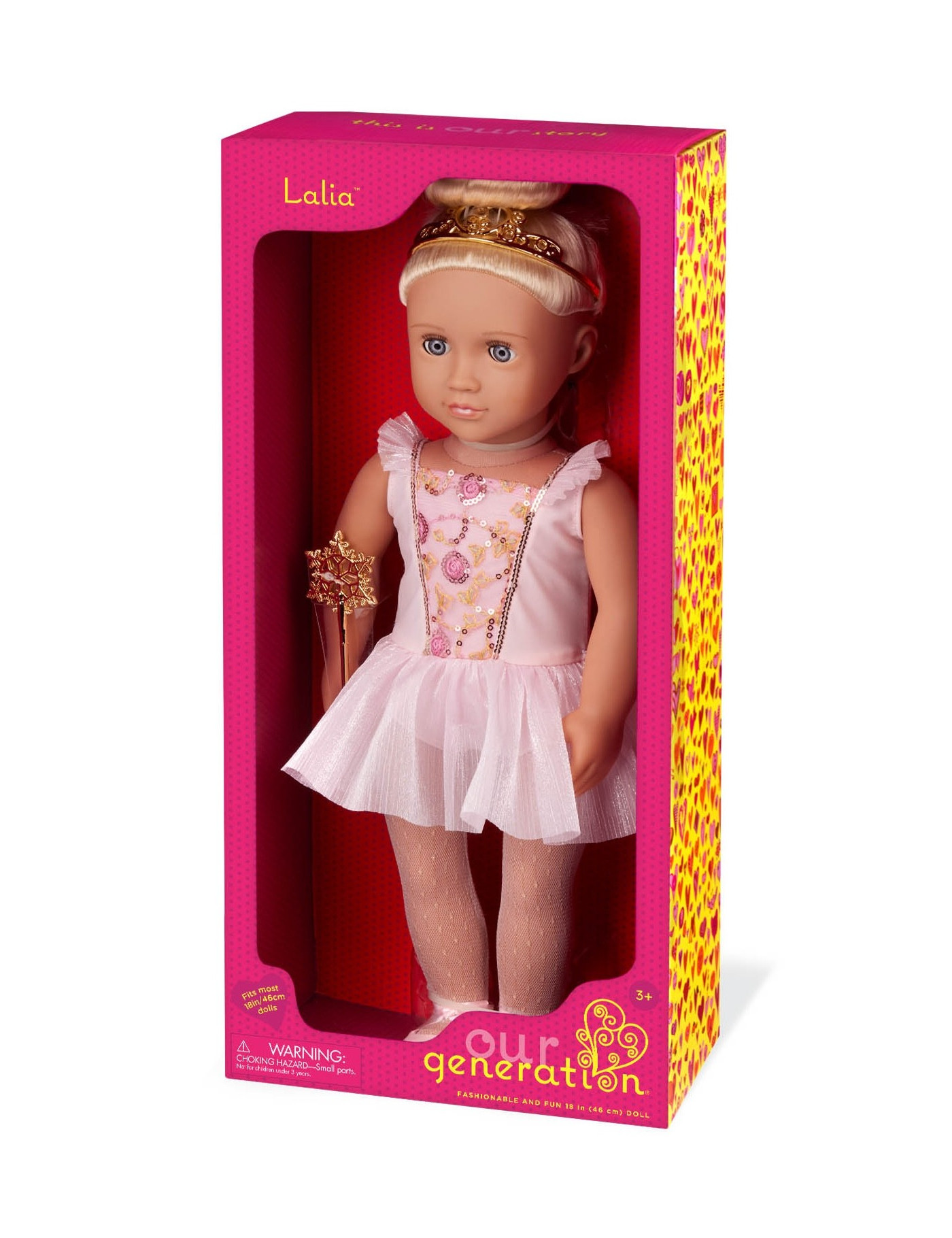 Lalka LALIA 46cm – BALETNICA „Cukrowa Wróżka” Our Generation