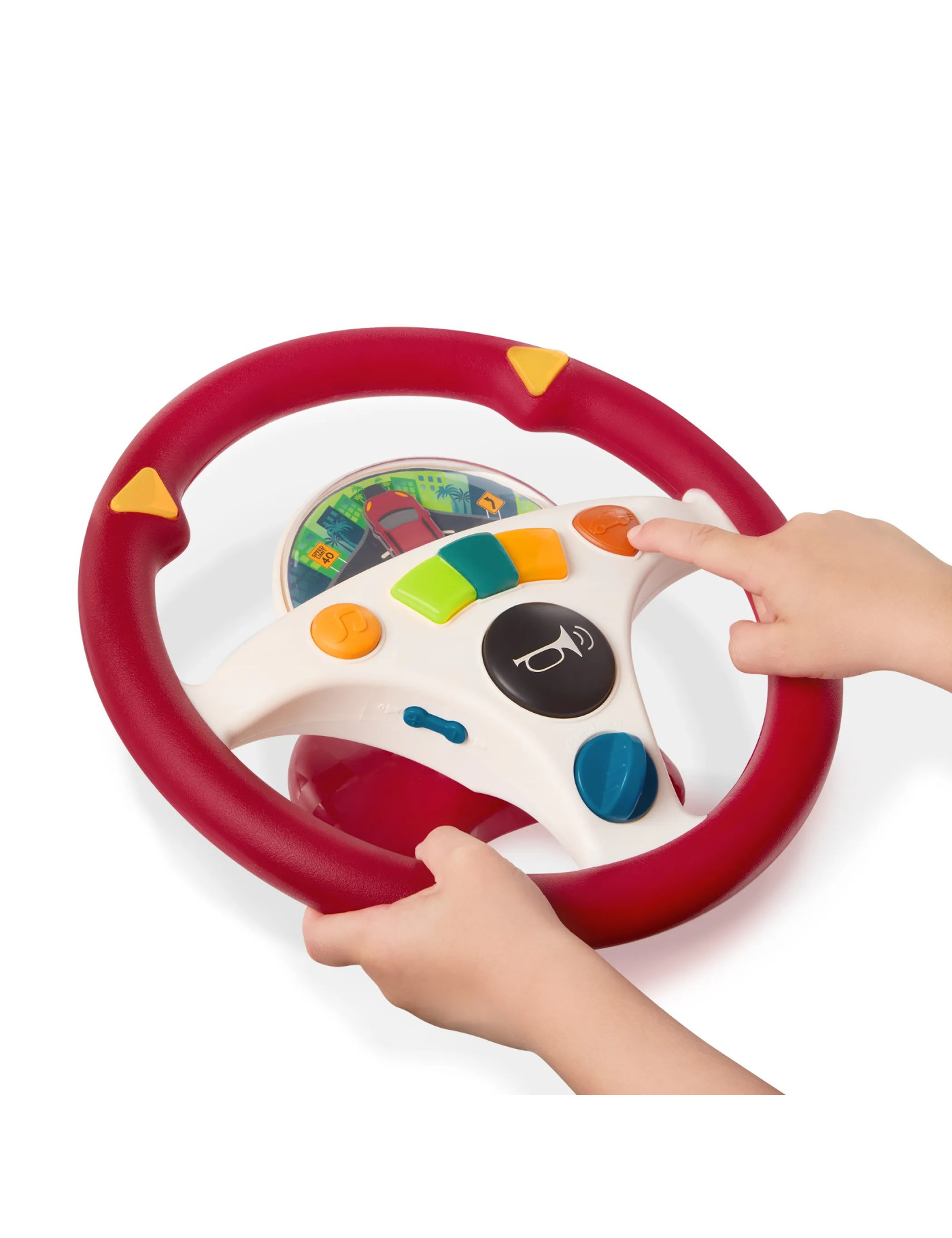 Musical Driving Wheel – muzyczna kierownica interaktywna B.toys dla dzieci 2+ Musical Driving Wheel – muzyczna kierownica interaktywna B.toys dla dzieci 2+