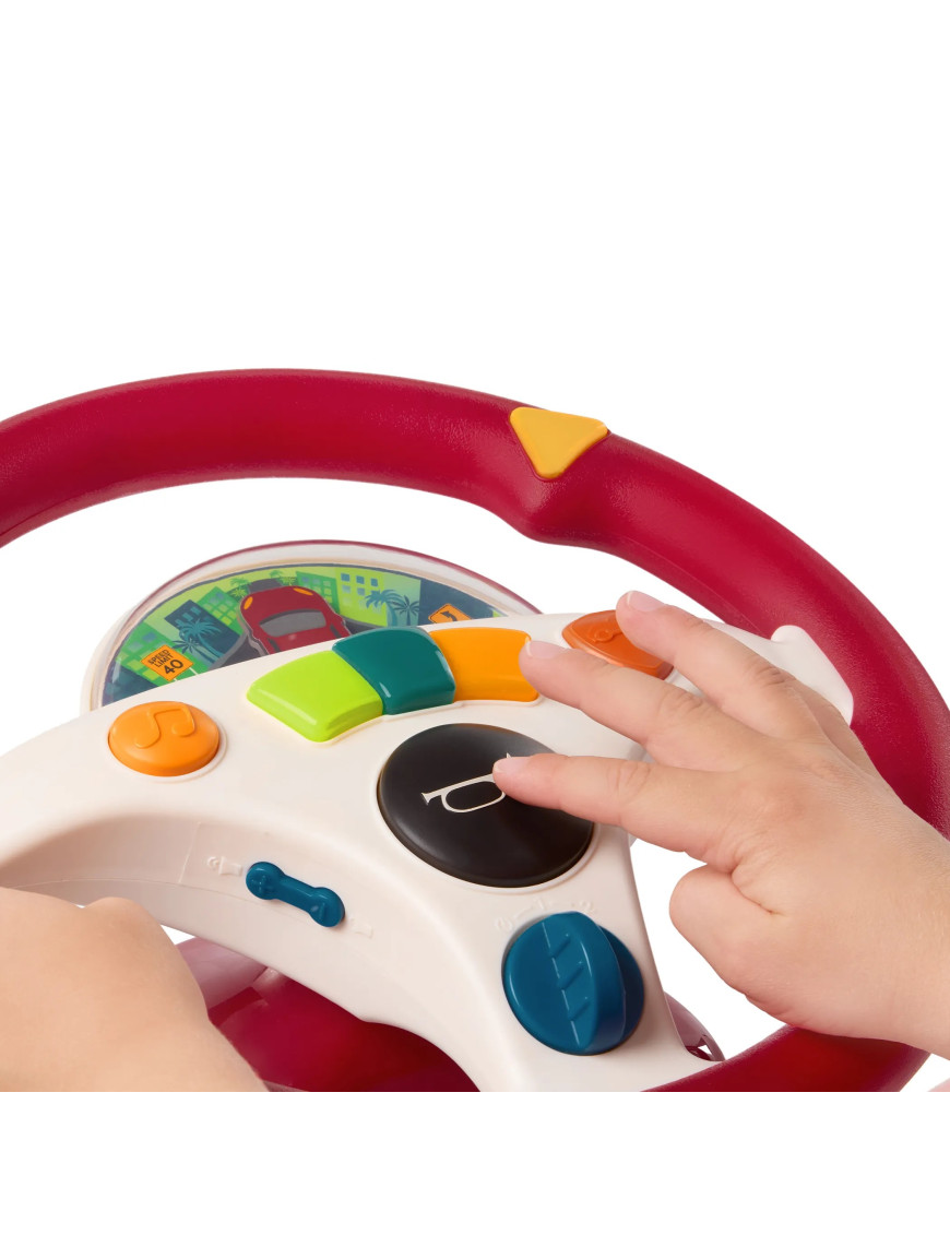 Musical Driving Wheel – muzyczna kierownica interaktywna B.toys dla dzieci 2+ Musical Driving Wheel – muzyczna kierownica interaktywna B.toys dla dzieci 2+