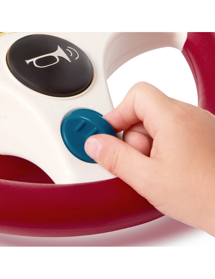 Musical Driving Wheel – muzyczna kierownica interaktywna B.toys dla dzieci 2+ Musical Driving Wheel – muzyczna kierownica interaktywna B.toys dla dzieci 2+