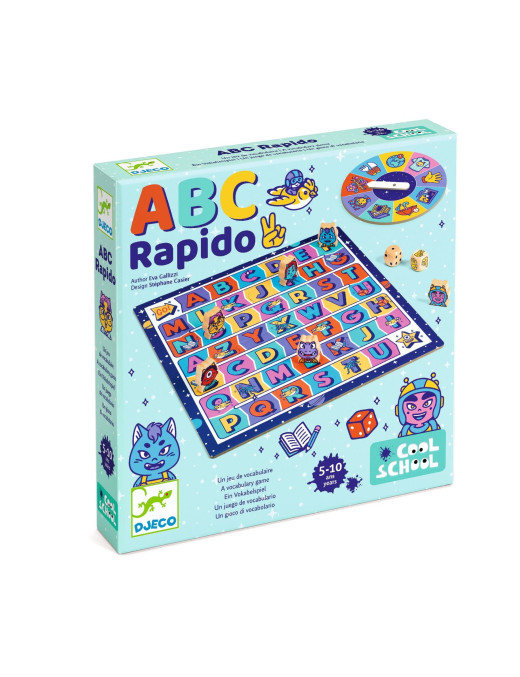 Gra ABC RAPIDO Djeco