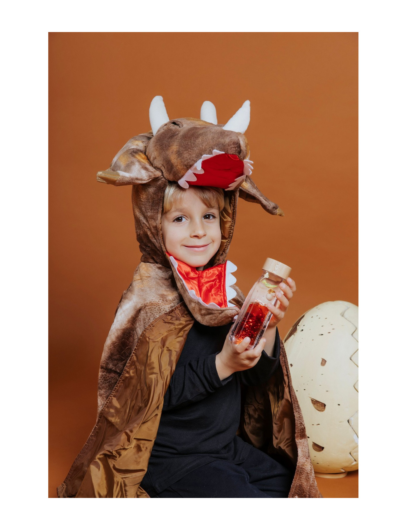 Petit Boum, Butelka sensoryczna, dwufazowa MOVE T-Rex