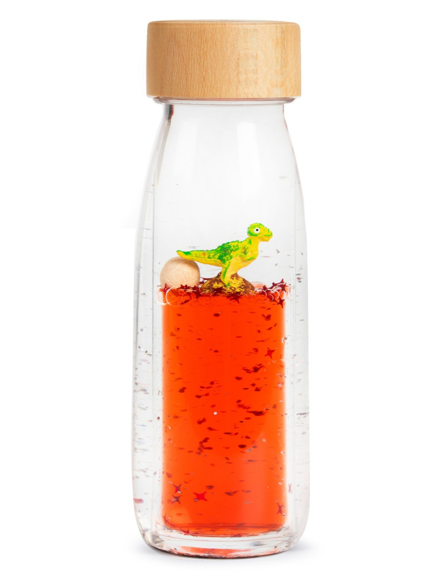 Petit Boum, Butelka sensoryczna, dwufazowa MOVE T-Rex