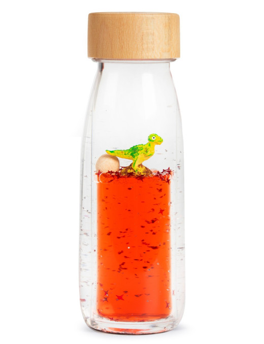 Petit Boum, Butelka sensoryczna, dwufazowa MOVE T-Rex