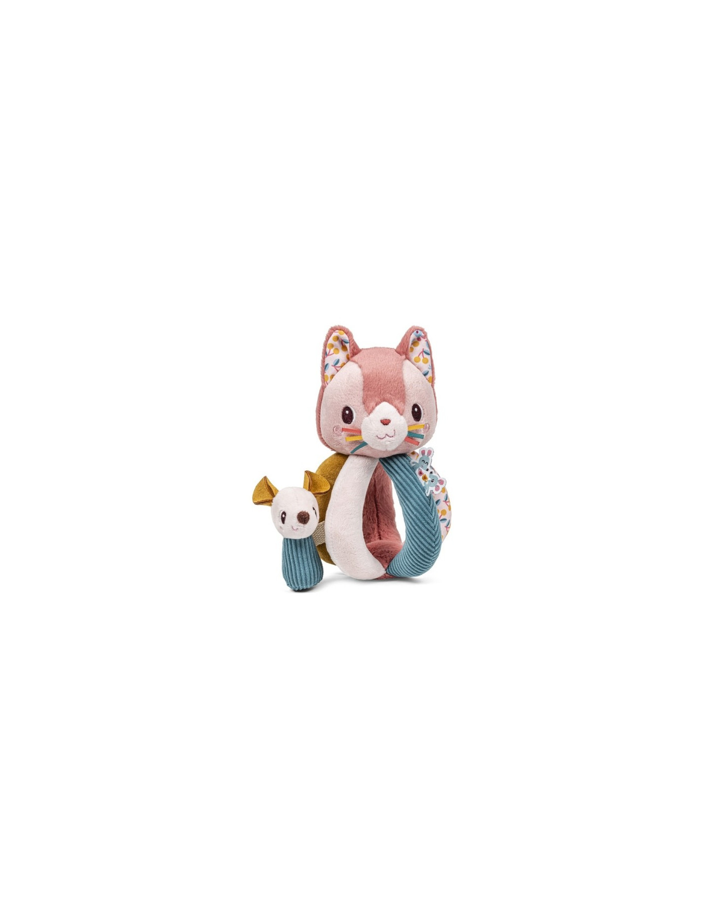 Lilliputiens Grzechotka z uchwytami Kotka Jeanne 6 m+