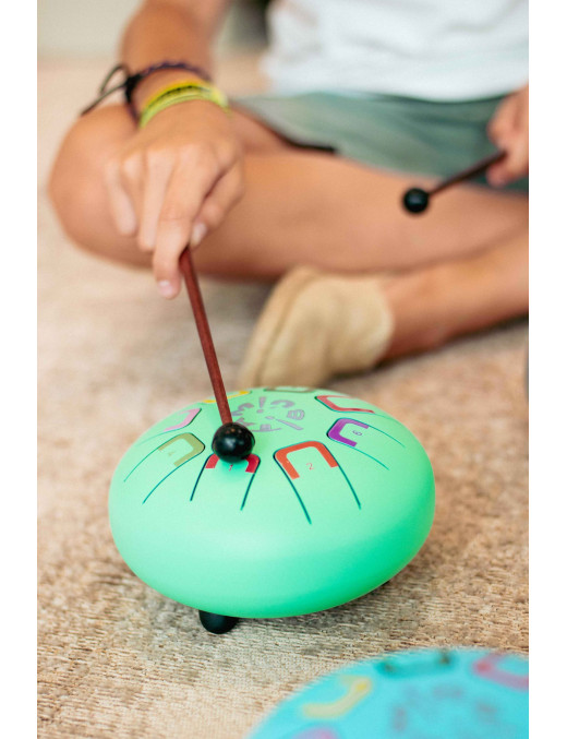 Bębenek językowy Tambu Baby TEAL PEAL