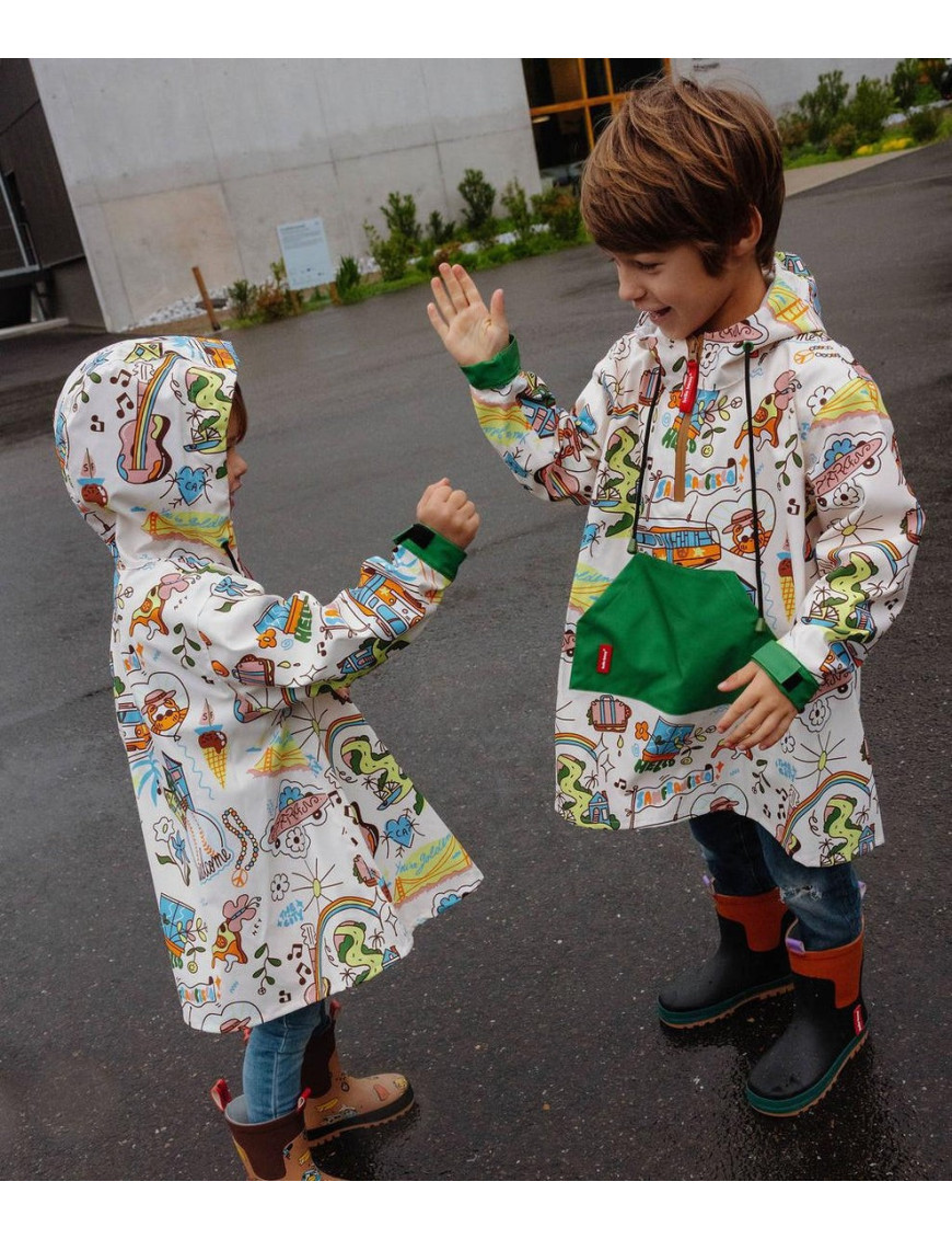 Poncho przeciwdeszczowe San Francisco Hello Hossy
