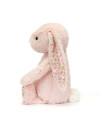 Króliczek z Kwiecistymi Uszami Pudrowy Róż „Cherry” 31 cm Jellycat Króliczek z Kwiecistymi Uszami Pudrowy Róż „Cherry” 31 cm Jellycat